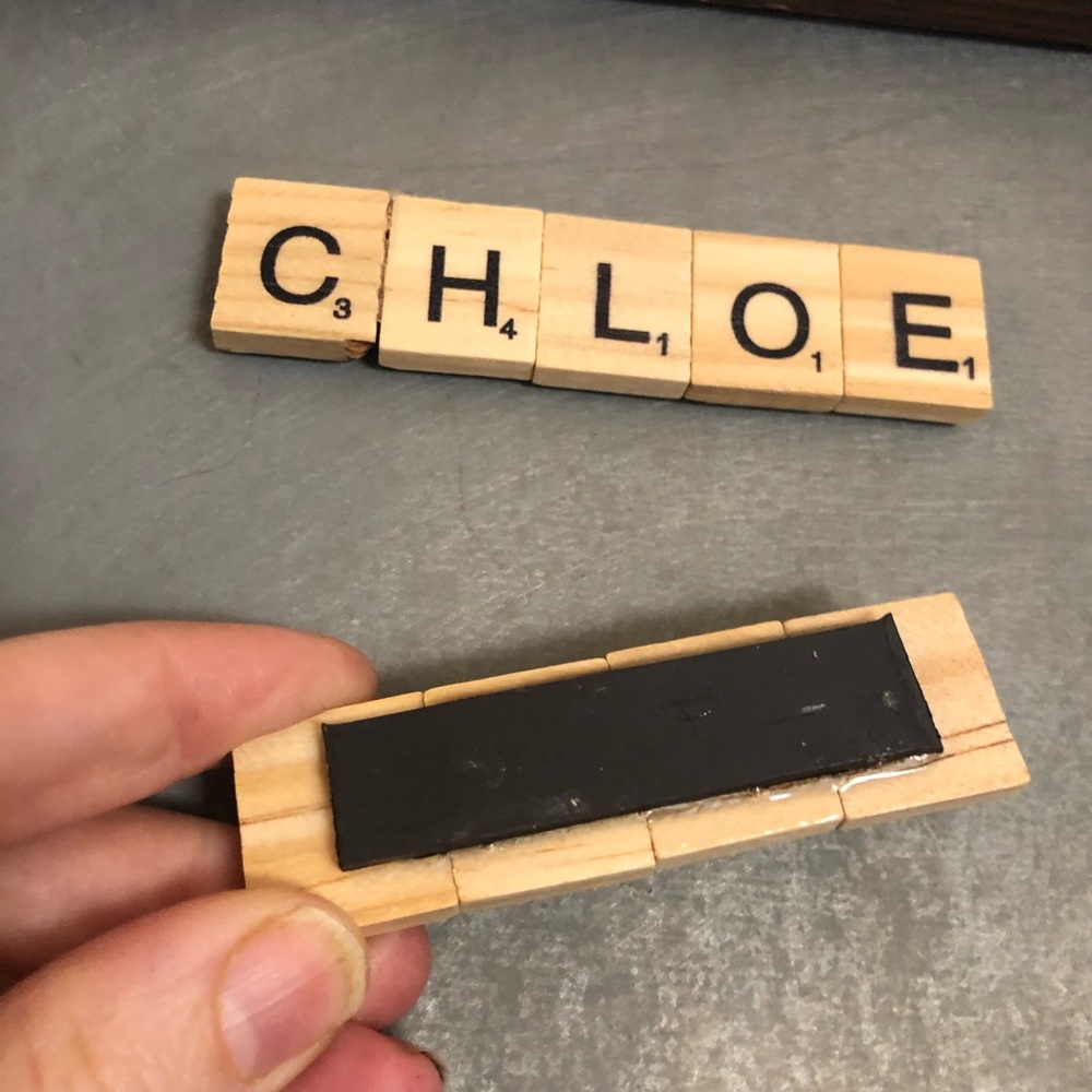 Customized Scrabble Magnets - Picture 4 of 9